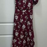 TALULAH La Maison Burgundy Cannes Midi Dress Size XS $350 Photo 7