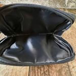 ROC Skincare Zipper Makeup Bag Dark Blue Quilted Fabric Cosmetic Pouch Photo 2