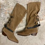 Free People Back-Lace Sway Low Slouchy Boots Photo 1