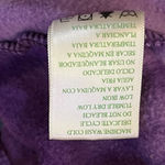 Green Tea Fleece Pullover Womens XL Purple Tie Dye Snap Neck Pockets Used Photo 10