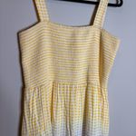 LC Lauren Conrad Lauren Conrad Womens Sun Dress Multicolor Ombre Check Smocked Photo 2