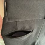 Michael Kors Black Stretchy Midrise Button Straight Leg Pants Sz 4 Photo 8