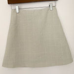 Aritzia Plaid Skirt White Size 2 Photo 0