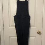 Kendall + Kylie Black Denim Overalls Photo 0