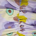 New! Set! Beth Richards Delrey‎ Bikini Top and bottom, 70’s floral bikini, XS Purple Photo 7