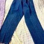 American Sweetheart Brand Elastic Waist Pull On Jeans Size 12 Vintage Photo 0