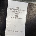 Maurice's Black Faux Leather High Rise Skort Photo 5