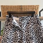 J.Crew  Linen Cotton Black Dot Print Ruffle Hem Short w/Pockets, 8 Photo 6