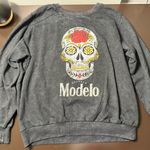 Modelo Gray Sweatshirt with Sugar Skull Size M Photo 0