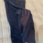 Lululemon  Home Stretch Crop 19” Mesh Sheer Leggings Midnight Navy Blue 4 W6AL8S Photo 4