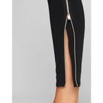 Athleta High Rise Copper Zipper Chaturanga Tight Women's Size Small Black Photo 2