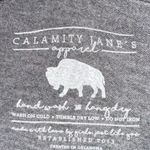 Calamity Jane’s Apparel Gray V Neck OKC Tee Shirt Photo 2