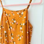 Abound  Floral Mustard Slip Dress Medium NWT Photo 1