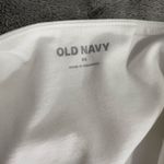 Old Navy NWT  Bodysuit Tank Top, Snap Closure Bodysuit Basic, White, Stretchy, XS Photo 3