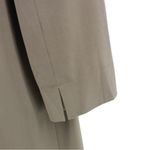 Alberto Makali ‎ Elegant Tan Open Front Drape Blazer Office Siren Careerwear M Photo 5