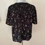 Sanctuary  Liam floral velvet smocked peasant blouse NEW SMALL Photo 2