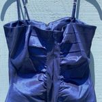 Calvin Klein Sexy metallic blue  mini dress Photo 3