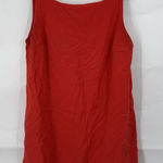 Kate Spade x Target Scalloped Mini Shift Dress Women Large Red Preppy Retro Photo 0