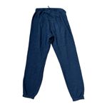 Aviator Nation  5 Stripe Sweatpants in Heather Navy Neon Photo 7