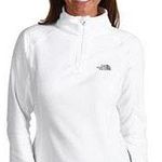 The North Face White Quarter Zip Pullover  Photo 0