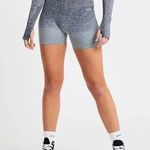 AYBL  Pulse Ombré Seamless Biker Shorts Women's Gray Pull On High Waist Photo 0