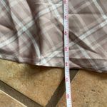 Princess Polly  Plaid Maxi milkmaid  Dress in tan and White Photo 3