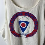 Urban Outfitters Distressed Vintage Melbourne Yacht Club Tank Top White Extra Large XL Graphic Photo 4