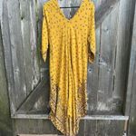 Tolani NWT Collection Dana Dress Gold Floral Size Medium Photo 9