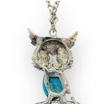 Style Owl Teal Belly Necklace Photo 2