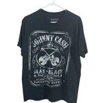 Johnny Cadh Black Band Tee size L Size L Photo 0