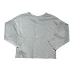 ZARA  Gray Relaxed Fit Long Sleeve Pullover S Photo 8