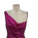 Hello Molly  Citadel Skies Sequin Mini Dress Fuchsia Purple‎ Pink Size US 6 Photo 3