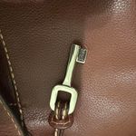 Fossil Vintage 2000s  Dark Brown Leather Brief Case Shoulder Bag Purse Photo 7