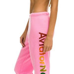 Aviator Nation  Pink Sweatpants Photo 0