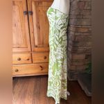Paper Heart  Green and White Floral Maxi Dress.  Hawaiian. Size Small Photo 1