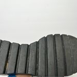 Fashion Bug Y2K  Chunky Black Wedge Sandals Size 7.5 Women’s Photo 4