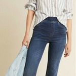 Spanx  Women's High Waist Flared Cropped Jeans Photo 0