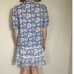 J.Crew  Blue and White Matching Top (Sz L) and Skirt (Sz M) Photo 4