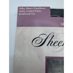 Vintage JcPenny Sheer Caress Subtle Super Shapers Queen Short Off Black 87 New Photo 2