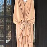 MISA Los Angeles Misa Los Angleses Nude Drape Mini Dress Photo 4