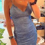 Windsor Blue Lace Dress Photo 1
