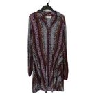 Natural Life  Ansley Woven Tunic Shirt Dress Multicolor Stripe Size XS Photo 2