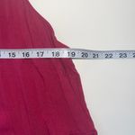 Torrid Hot Pink Rayon Slub High Neck Tiered Ruffle Tank Top Photo 8