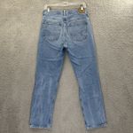 American Eagle  Super High Rise Ankle Straight Jean Stretch Boho Women's 2 x 28 Photo 1