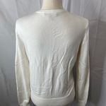 Ann Taylor  faux leather front cardigan medium Photo 6