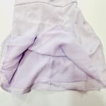 MORE TO COME Sarai Slit Mini Dress in Lavender Small Purple Photo 3