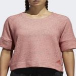 Adidas  Salmon Short Sleeved Sweatshirt Photo 0