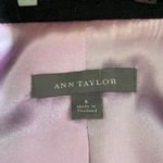 Ann Taylor Black Cotton Blend Jacket Size 6 Photo 3