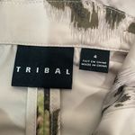 Tribal Balloon Sleeve Floral Print Jacket size‎ 4 White Photo 8