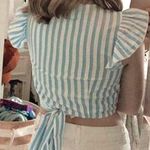 SheIn Super Cute Wrap Around Blouse Photo 3